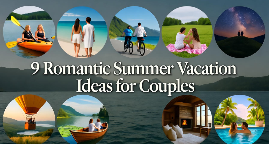9 Romantic Summer Vacation Ideas for Couples ❤️