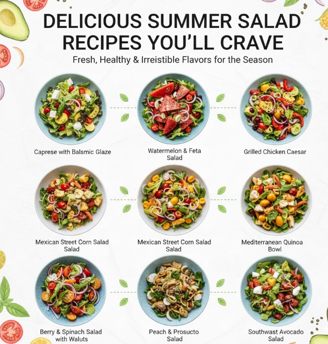 Delicious Summer Salad Recipes You’ll Crave